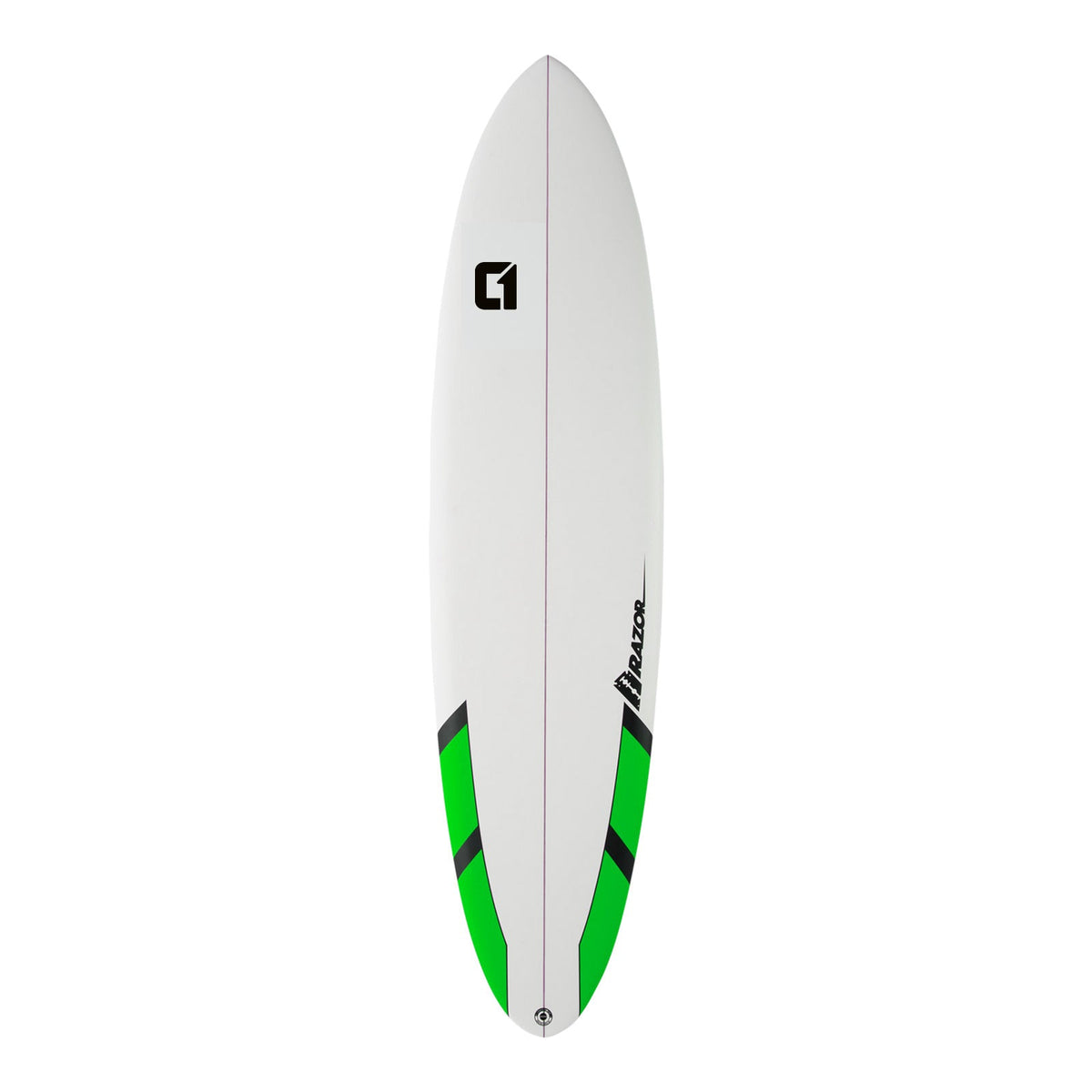 7ft 6 Razor Round Tail Mini Mal Surfboard in Matt Finish (FINS Included)