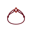 Red Clover Cord Bracelet