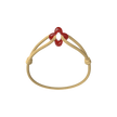 Red Clover Cord Bracelet