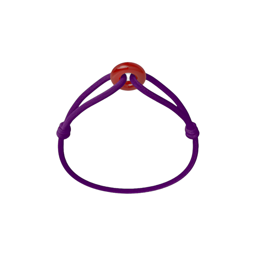 Red Soho Cord Bracelet