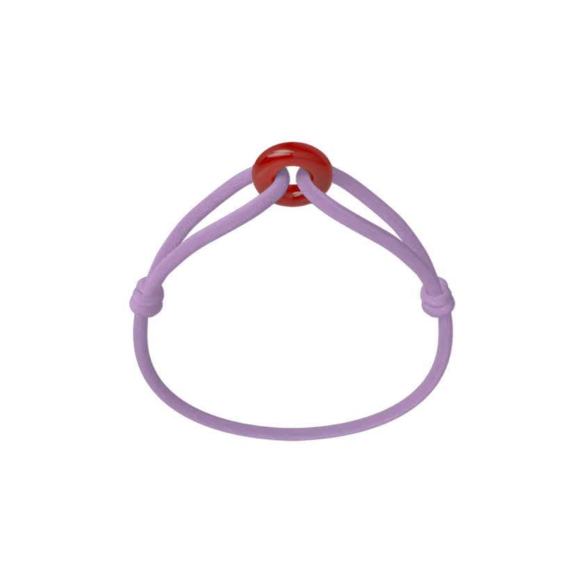 Red Soho Cord Bracelet