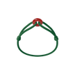 Red Soho Cord Bracelet