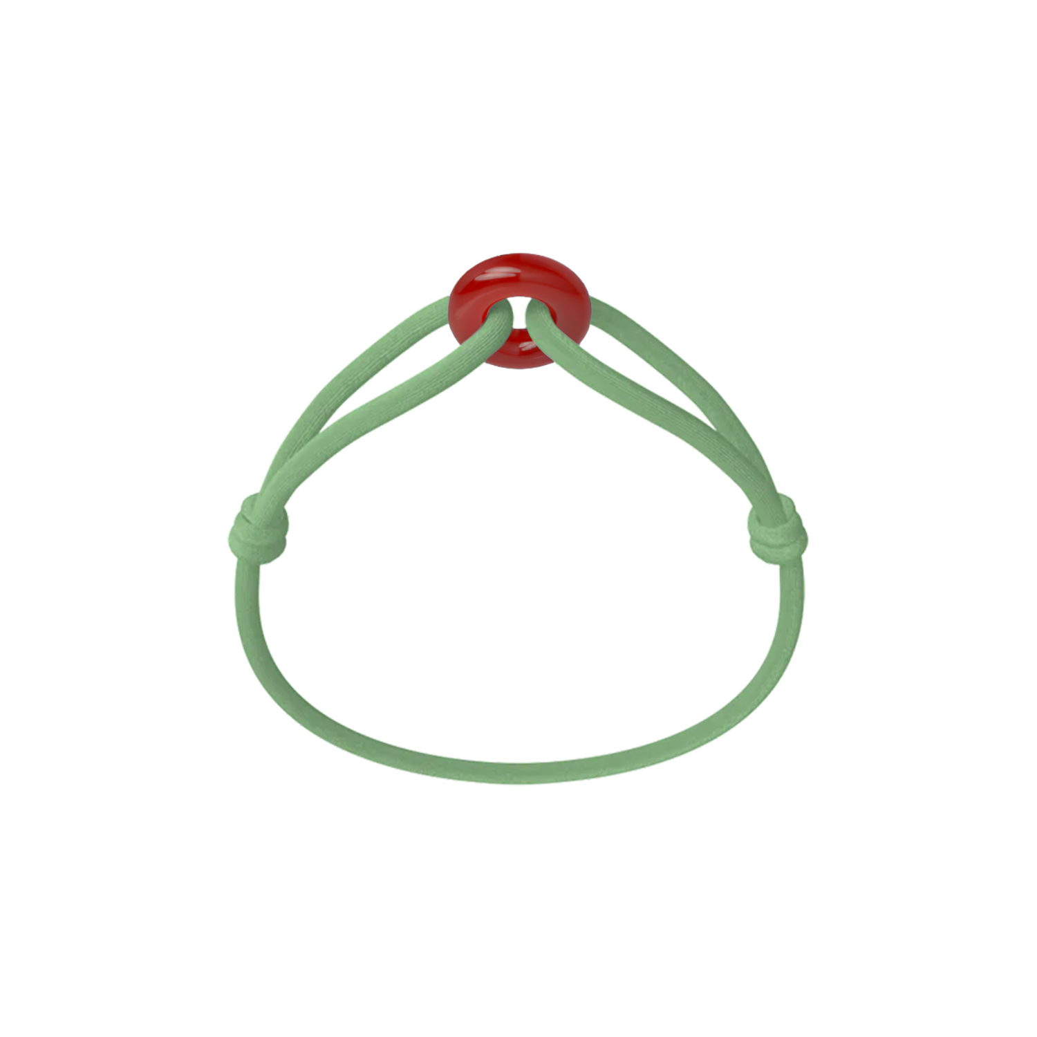 Red Soho Cord Bracelet