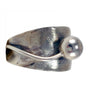 Silver Steed One Round Bud Ring