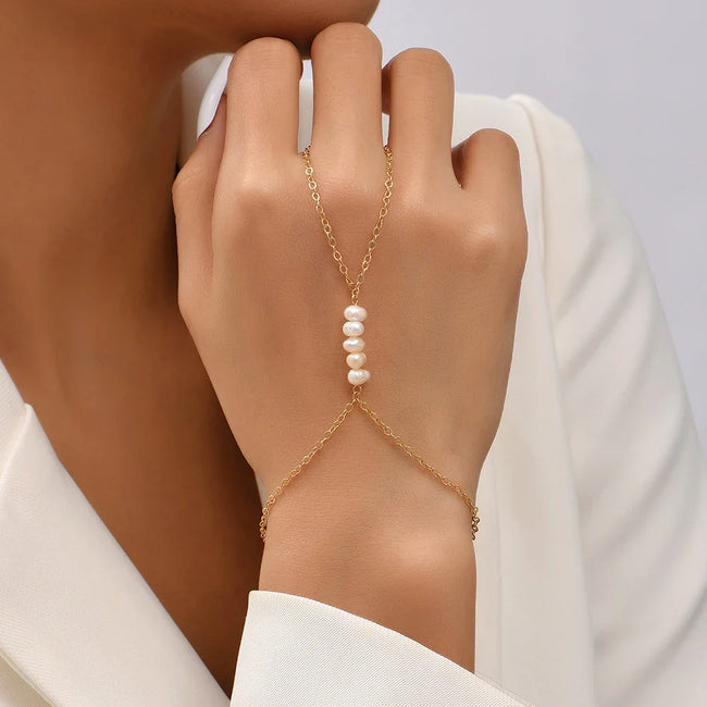 Schahmaran-Armband mit Perlen