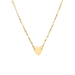 Heart Pendant Necklace - Gold & Silver