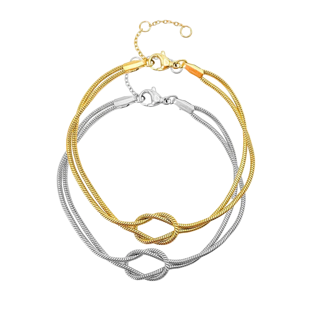 Schlangenknotenarmband