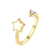 Adjustable Star Spinner Ring