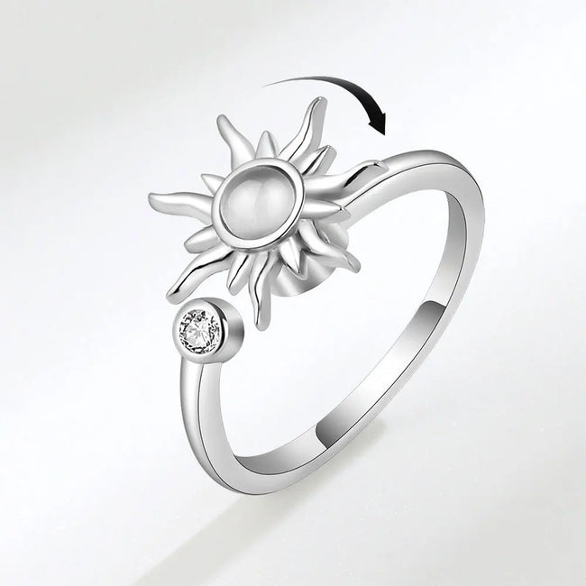 Adjustable Sun Spinner Ring