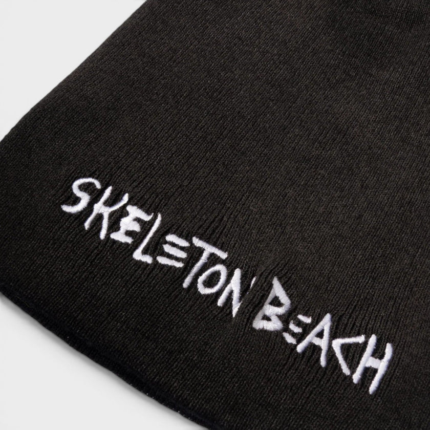 Skeleton Beach Beanie Black