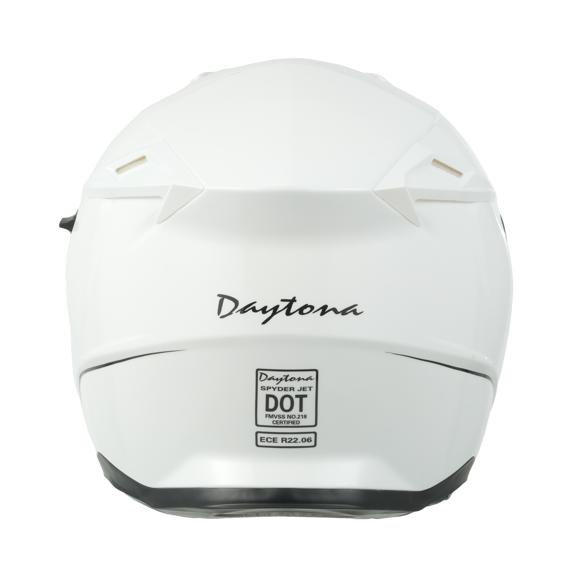 D.O.T. & ECE Daytona Spyder Jet- Hi-Gloss White