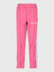 Women's Track Pants Fuchsia White