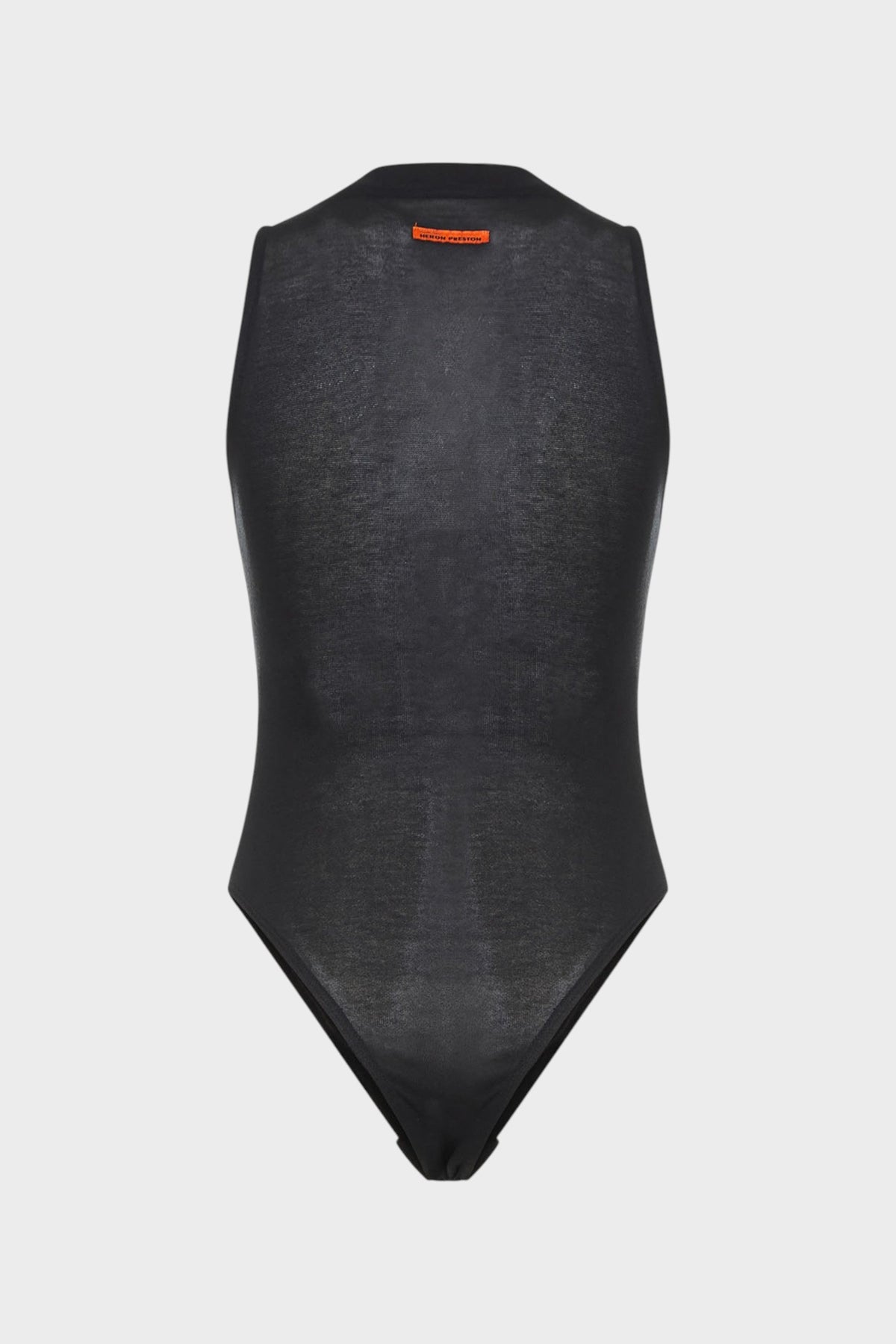 Bodysuit Logo Embroidery Black