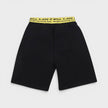 Off Industrial Sweatshort Black Yellow Kids