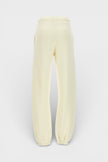 Off-White Flock Cuff Sweatpant Beige