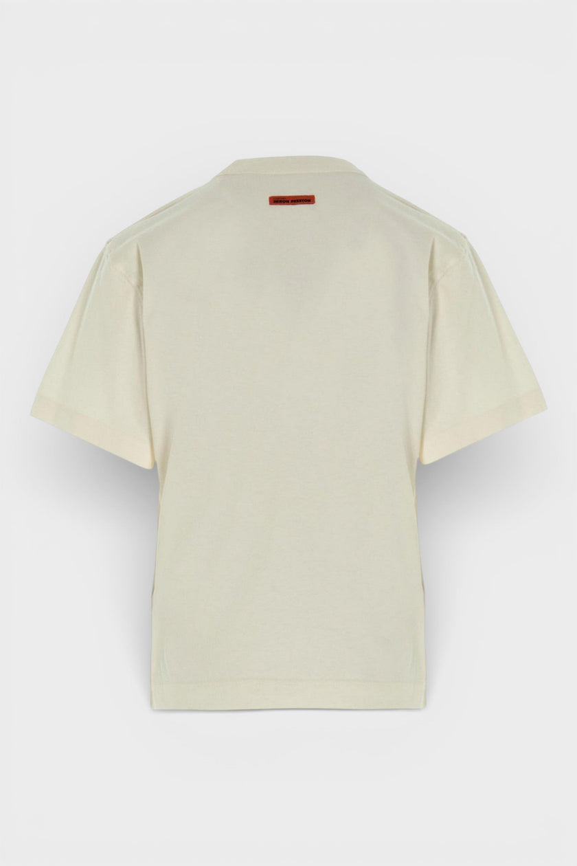 Logo T-shirt White Black