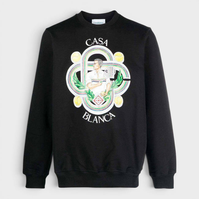 Trykt sweatshirt Le Joueur sort