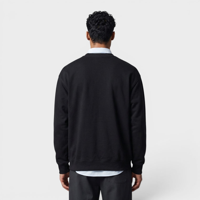 Printed Sweatshirt Le Joueur Black