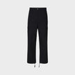 Regular Cargo Cotton Pants Black