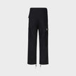Regular Cargo Cotton Pants Black