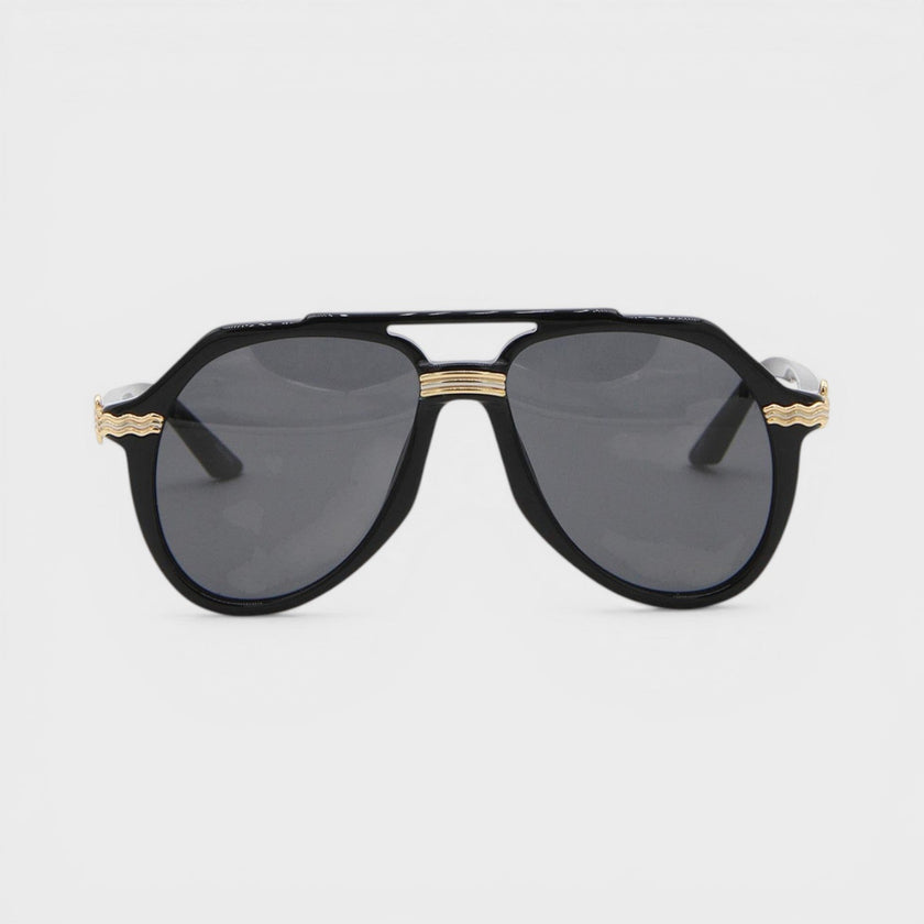Rajio Sunglasses Black Gold