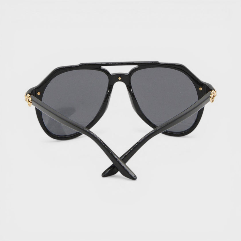 Rajio Sunglasses Black Gold