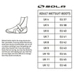 Sola Kids 5mm Zip Boot