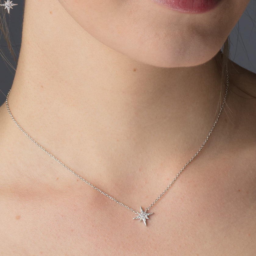 Starburst Necklace with Slider Clasp
