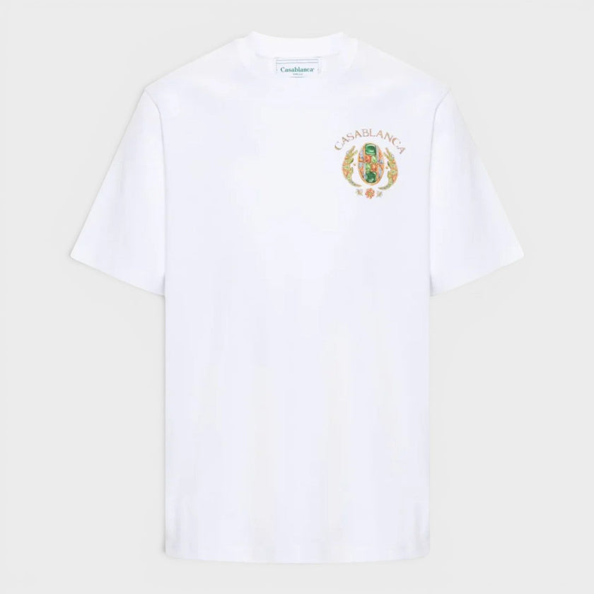 Joyaux D'Afrique Tennis Club Printed T-Shirt White