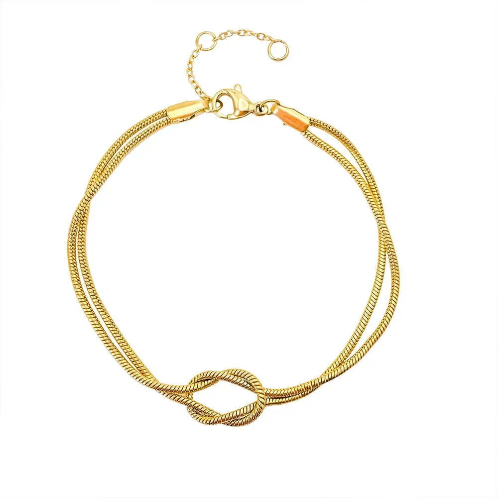Schlangenknotenarmband