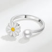 Adjustable Daisy Spinner Ring