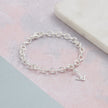 Anchor Silver Charm Bracelet