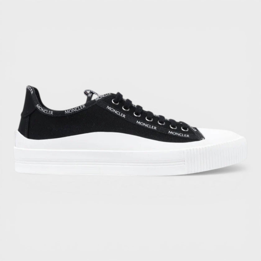 Glissiere Low Top Canvas Black White