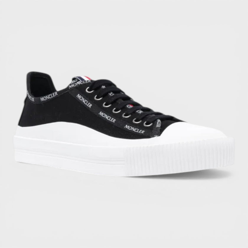 Glissiere Low Top Canvas Black White