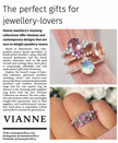Aurelia Roze Saffier Ring in Sterling Zilver