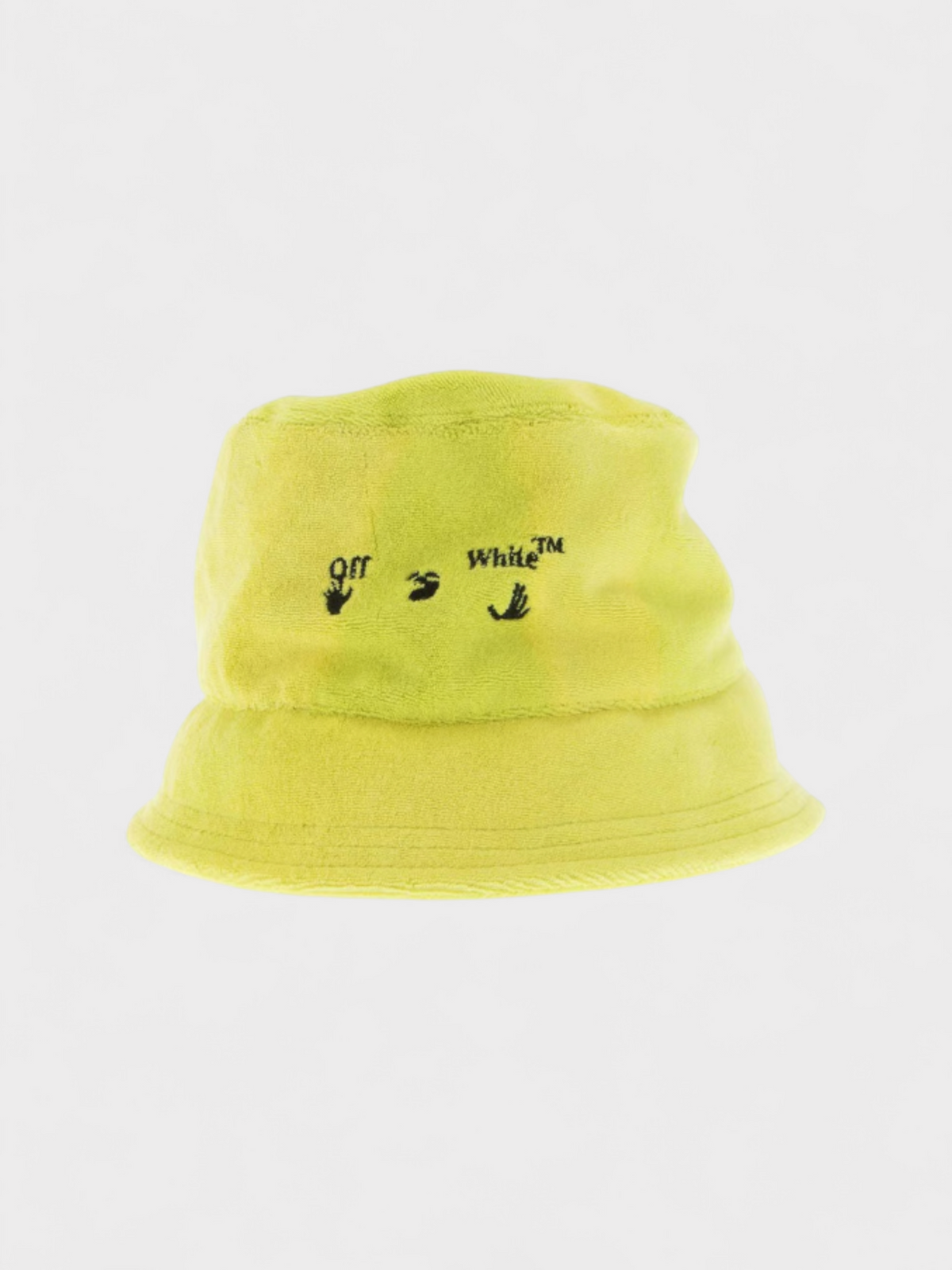 Off-White Bucket Hat Yellow Fluo