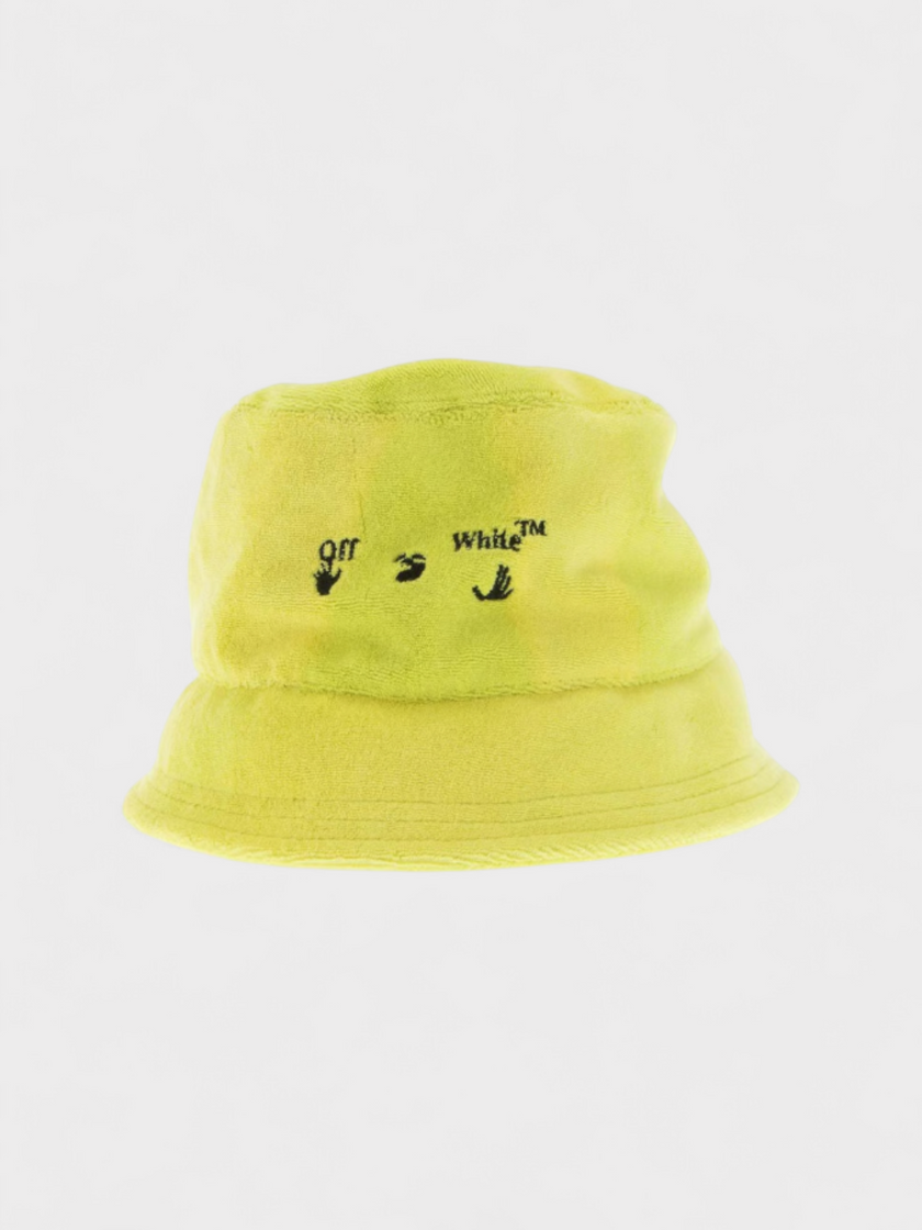 Off-White Bucket Hat Yellow Fluo