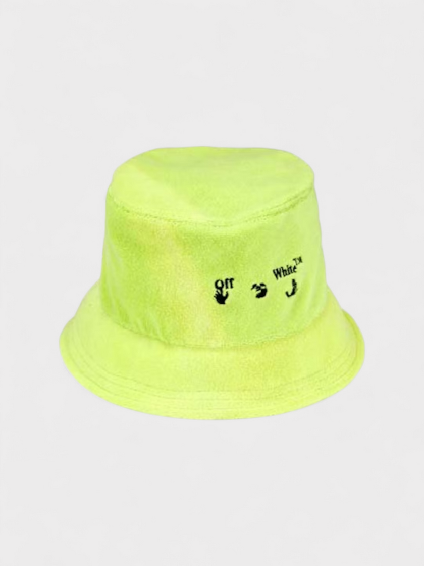 Off-White Bucket Hat Yellow Fluo