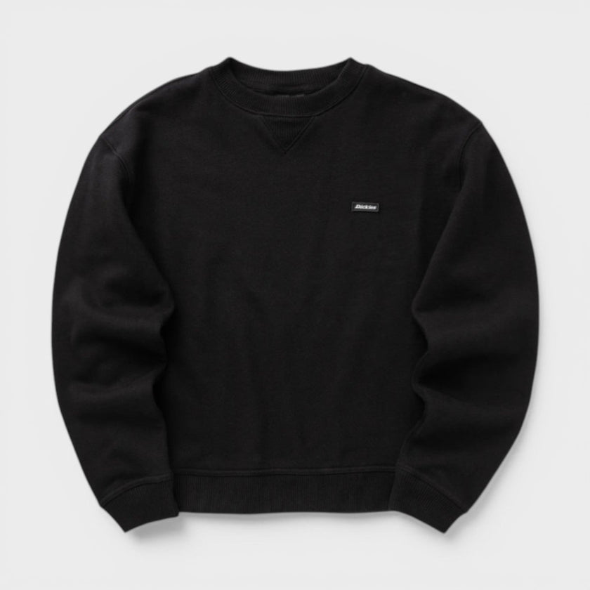 Clancy Logo Sweatshirt Black White