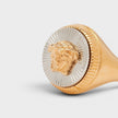 Medusa Head Metal Ring Gold Silver