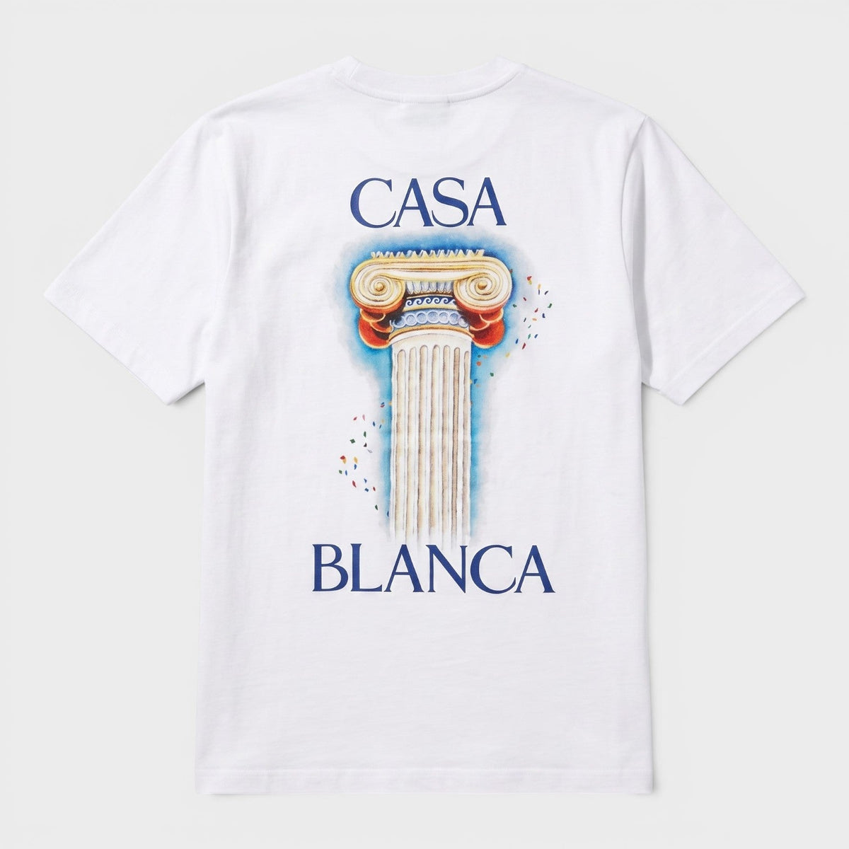 Printed T-Shirt La Colomne White