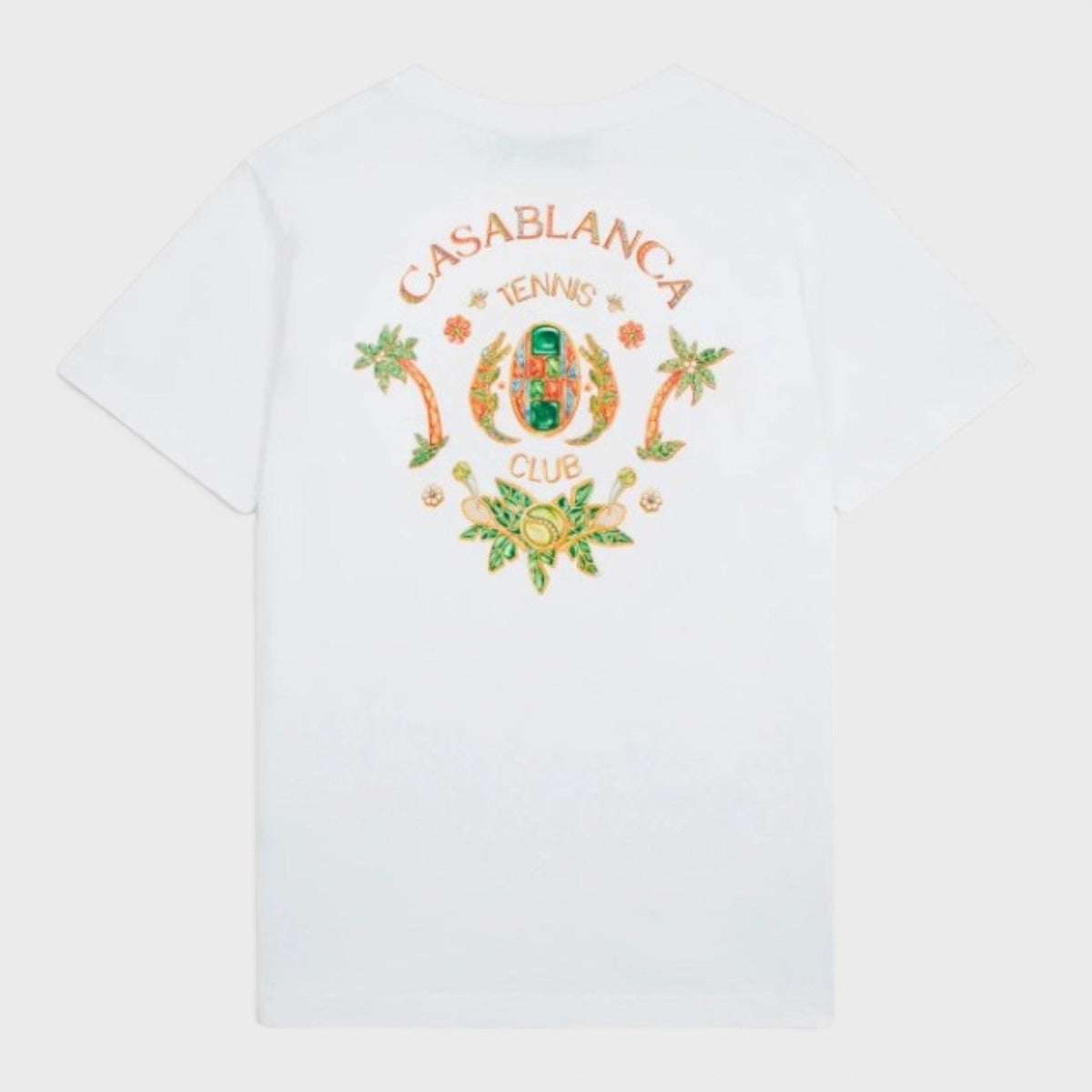 Joyaux D'Afrique Tennis Club Printed T-Shirt White