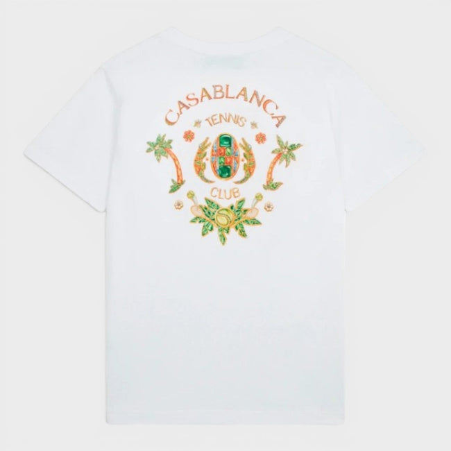 Joyaux D'Afrique Tennis Club Printed T-Shirt White