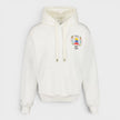 Casa Way Mountain Printed Hoodie Off White