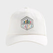 Casa Temple Rubber Patch Cap White