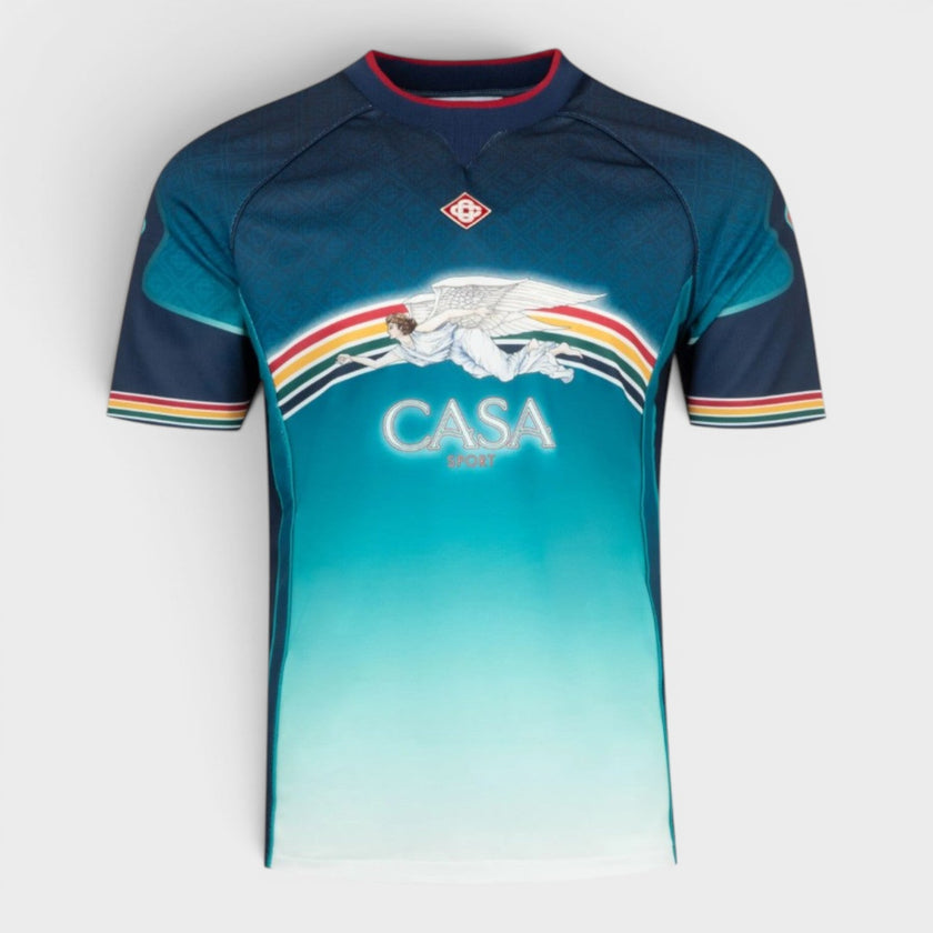 La Deesse Du Stade Printed Football Top