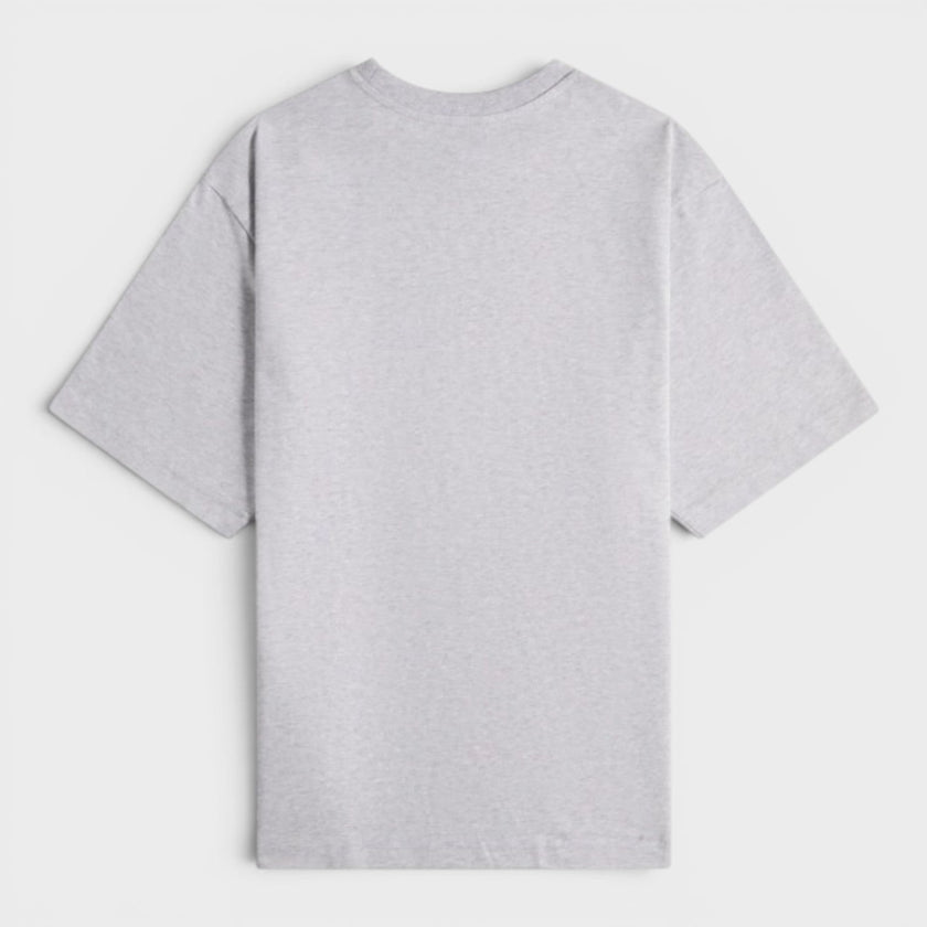 PVC Patch Oversized T-Shirt Grey