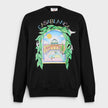 L'Arch De Tennis Printed Sweatshirt Black