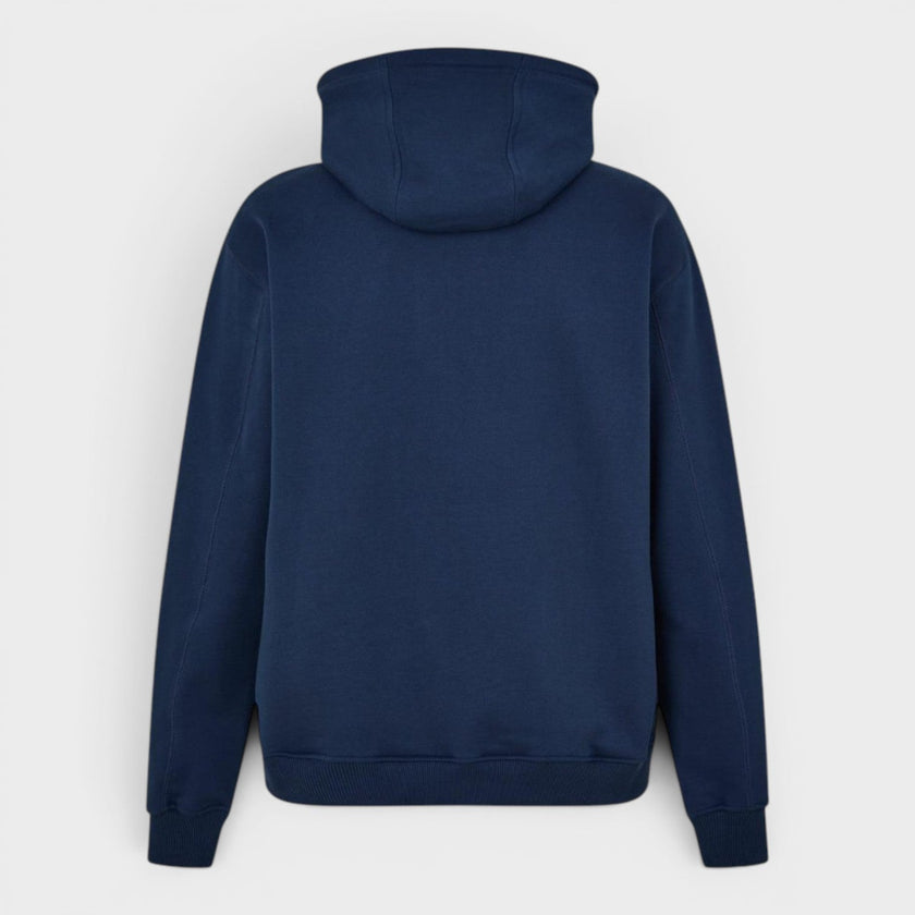 L'Arch De Tennis Printed Hoodie Navy
