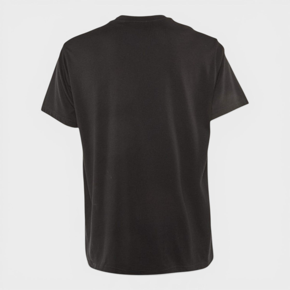 Raynerton Cotton Logo Embroidered T-Shirt Black